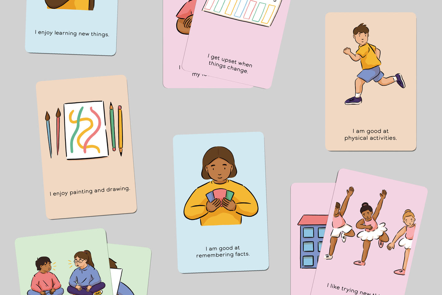 My School Experience Cards