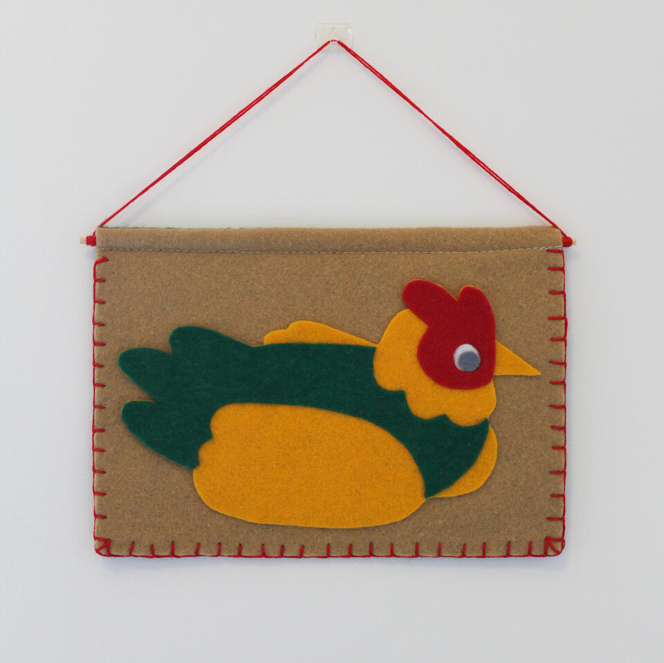 Handmade Chicken Wall Hanging
