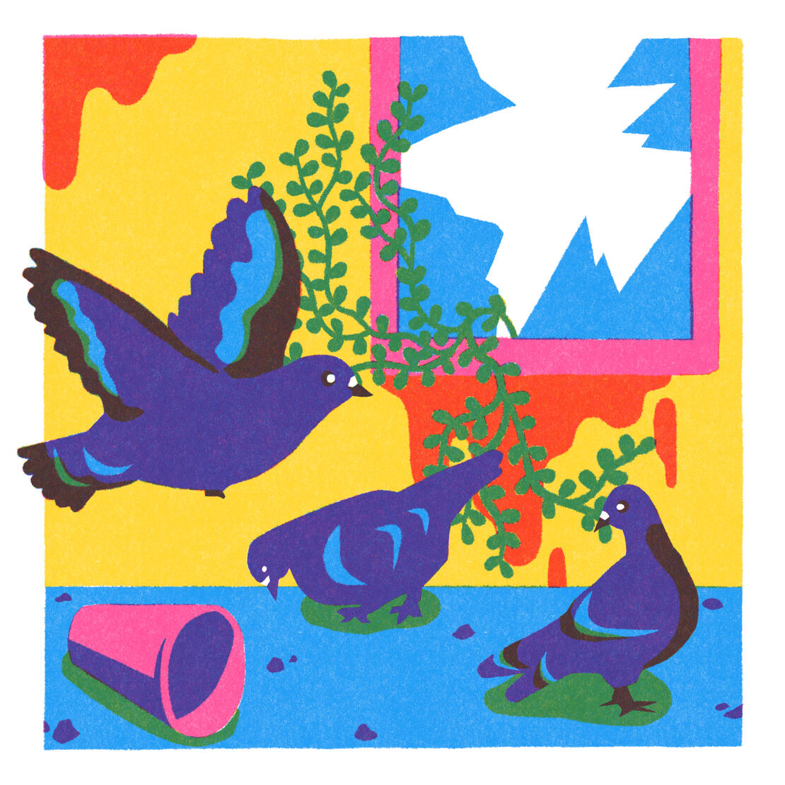 Illustration from 'There Will Come Soft Rains'