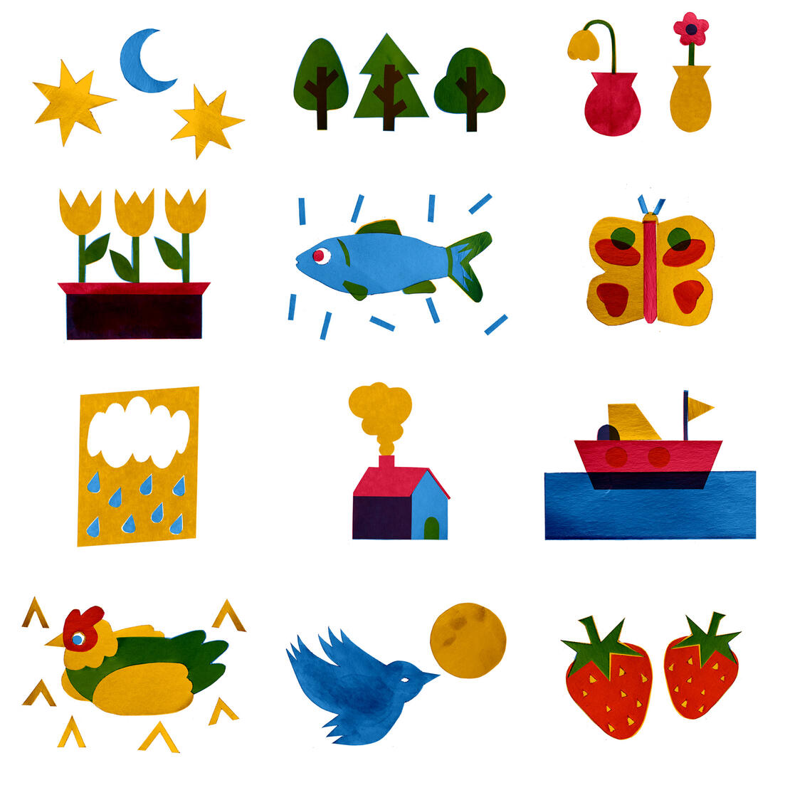 Illustrations for Calendar 2024