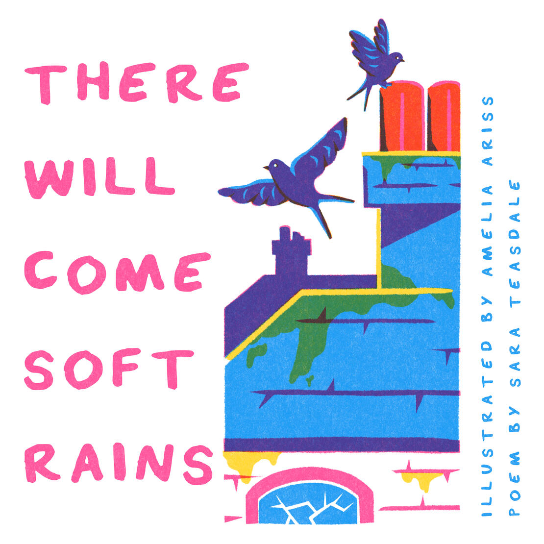 Cover from 'There Will Come Soft Rains', a 28 Page Illustrated Book