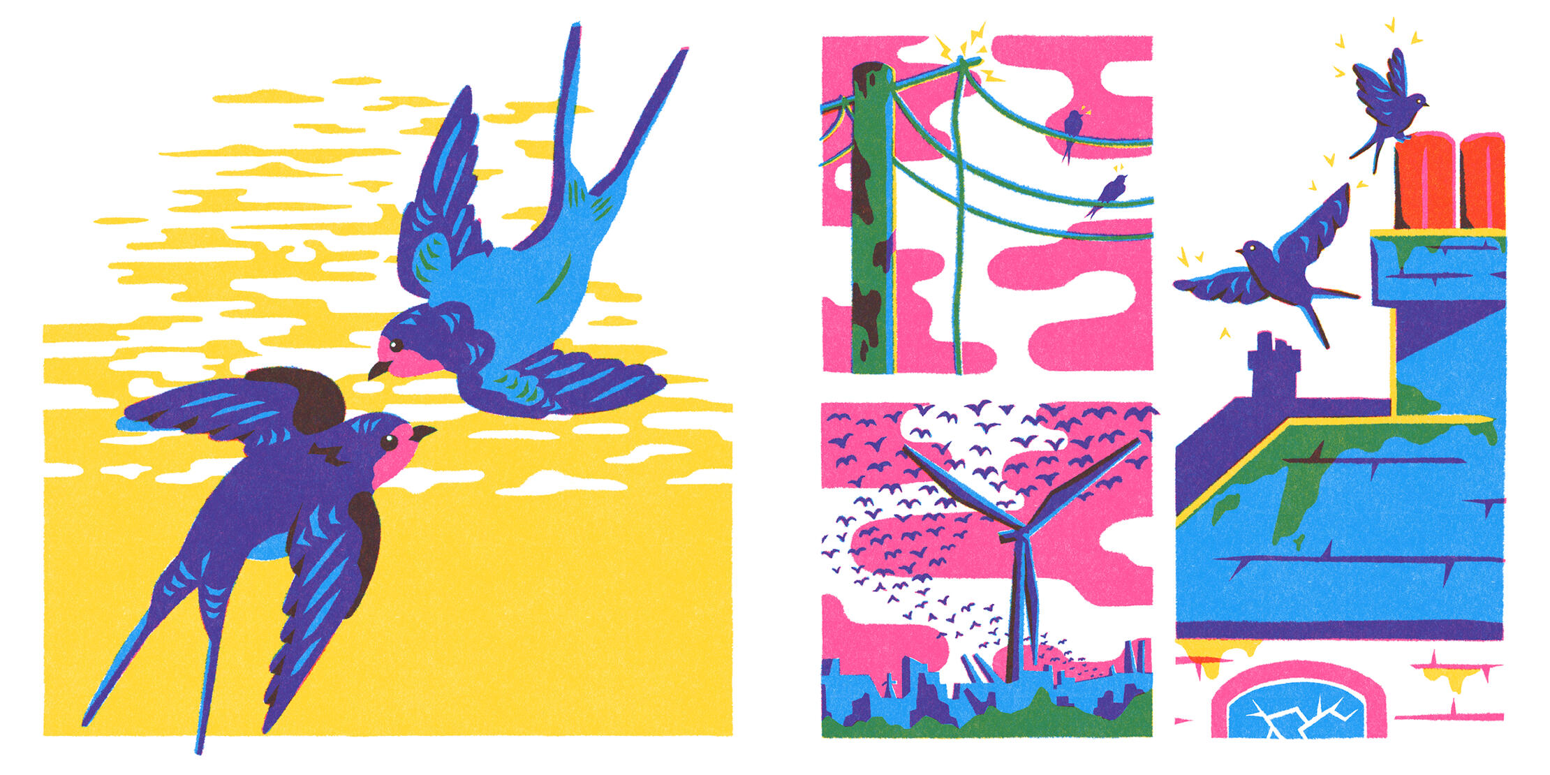 Illustrations from 'There Will Come Soft Rains'